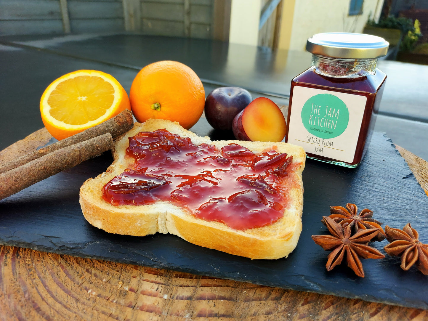 Spiced Plum Jam - The Jam Kitchen